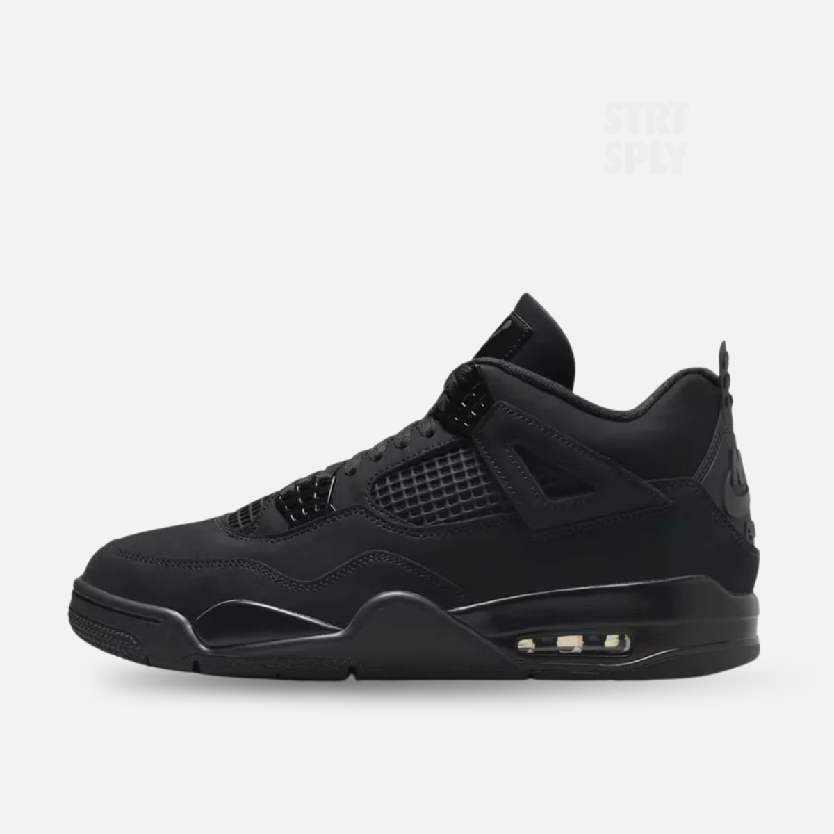 Air Jordan 4 Retro Black Cat Trainers in Triple Black