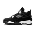 Air Jordan 4 Retro Trainers in White Thunder