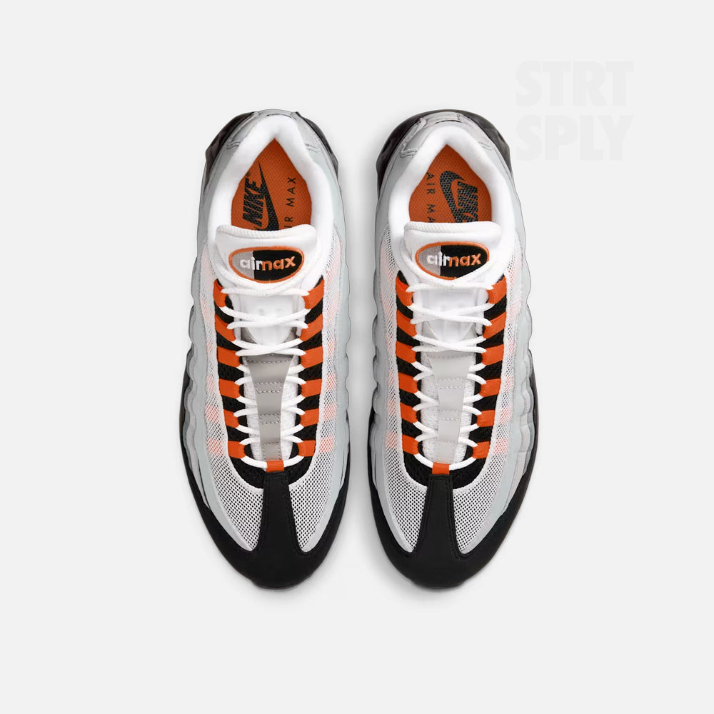 Nike Air Max 95 OG Big Bubble Trainers in Bright Mandarin