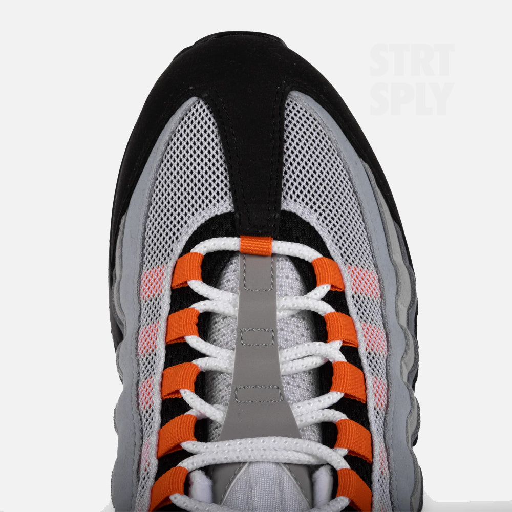 Nike Air Max 95 OG Big Bubble Trainers in Bright Mandarin