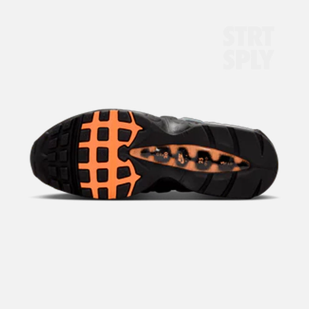 Nike Air Max 95 OG Big Bubble Trainers in Bright Mandarin