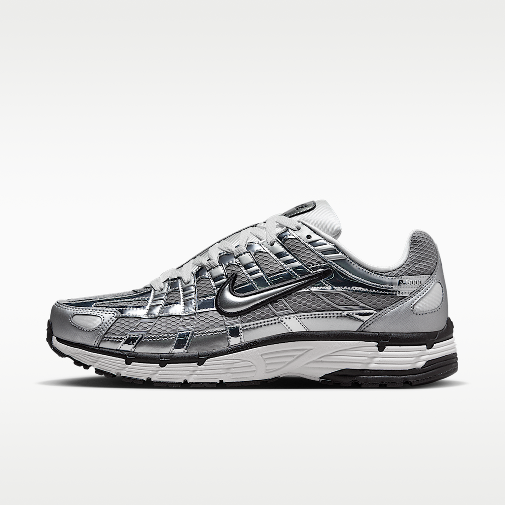 Nike P-6000 Trainers in Metallic Silver