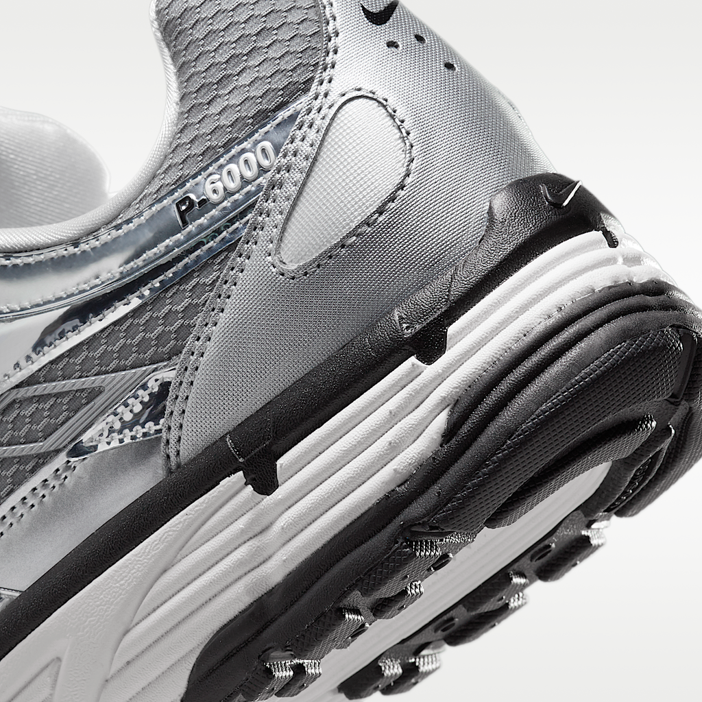 Nike P-6000 Trainers in Metallic Silver