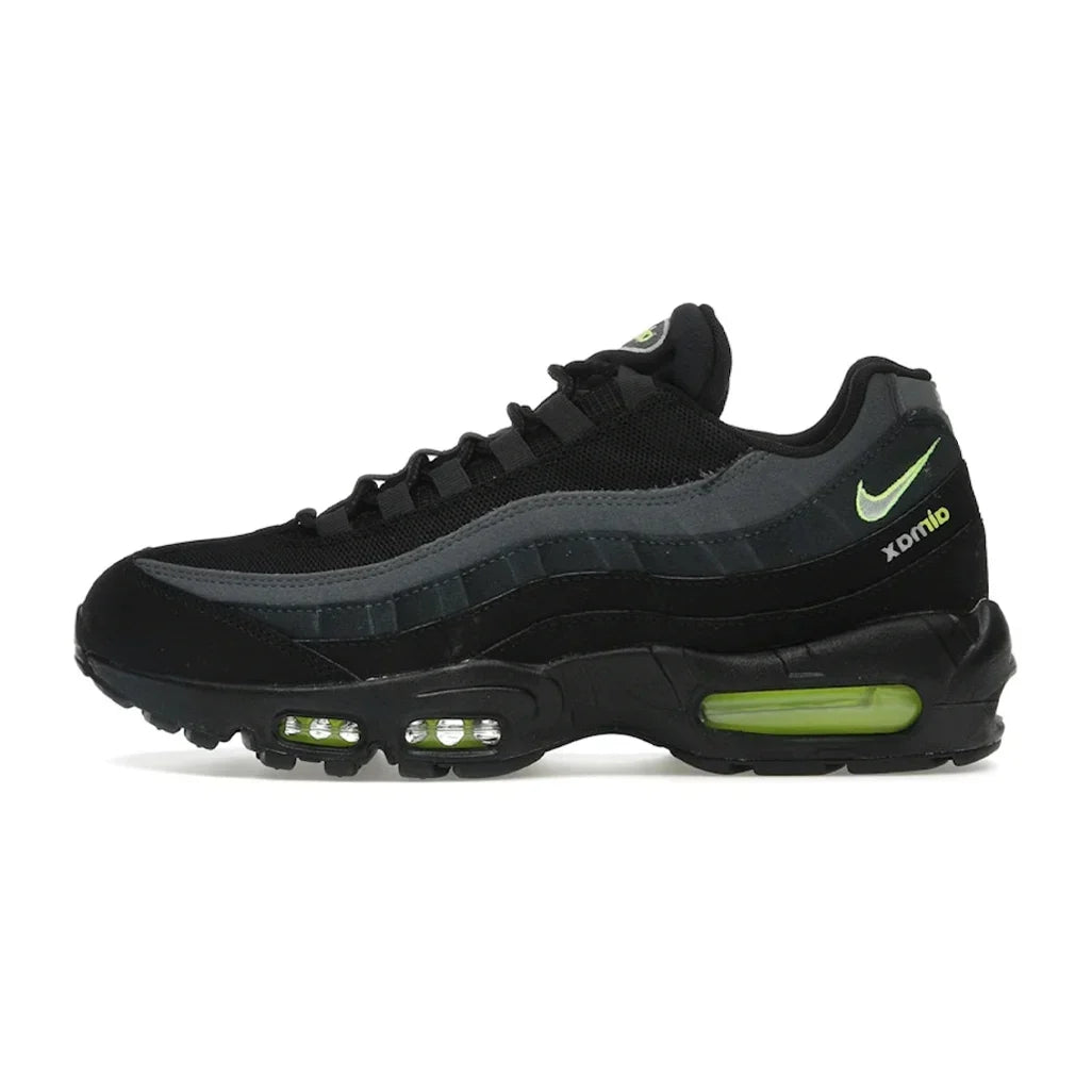 Nike Air Max 95 Retro Logo Unisex Trainers in Black/Volt OG