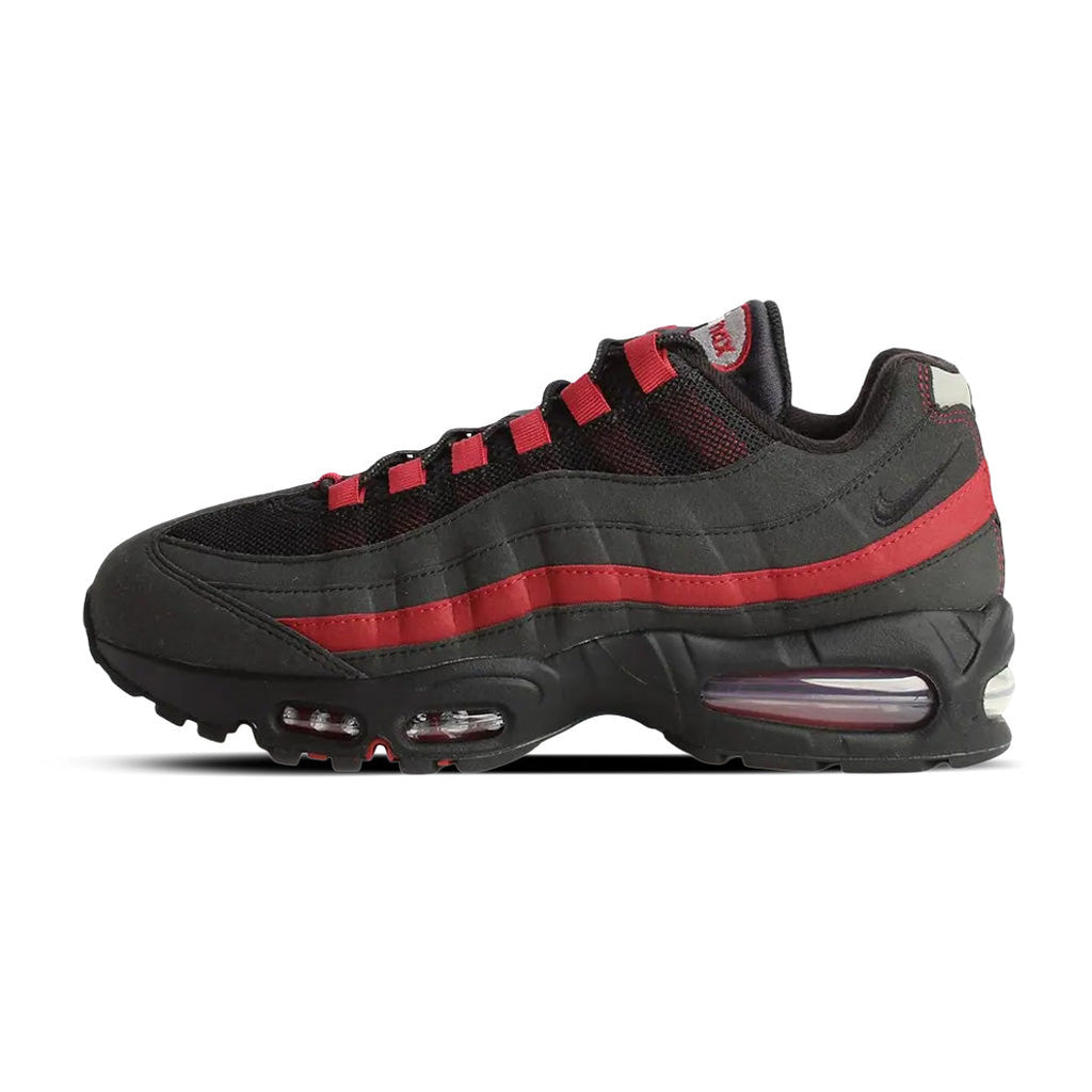Nike Air Max 95 OG Big Bubble Trainers in Black Crimson Grey