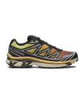 Salomon XT-6 Trainers in Black and Orange