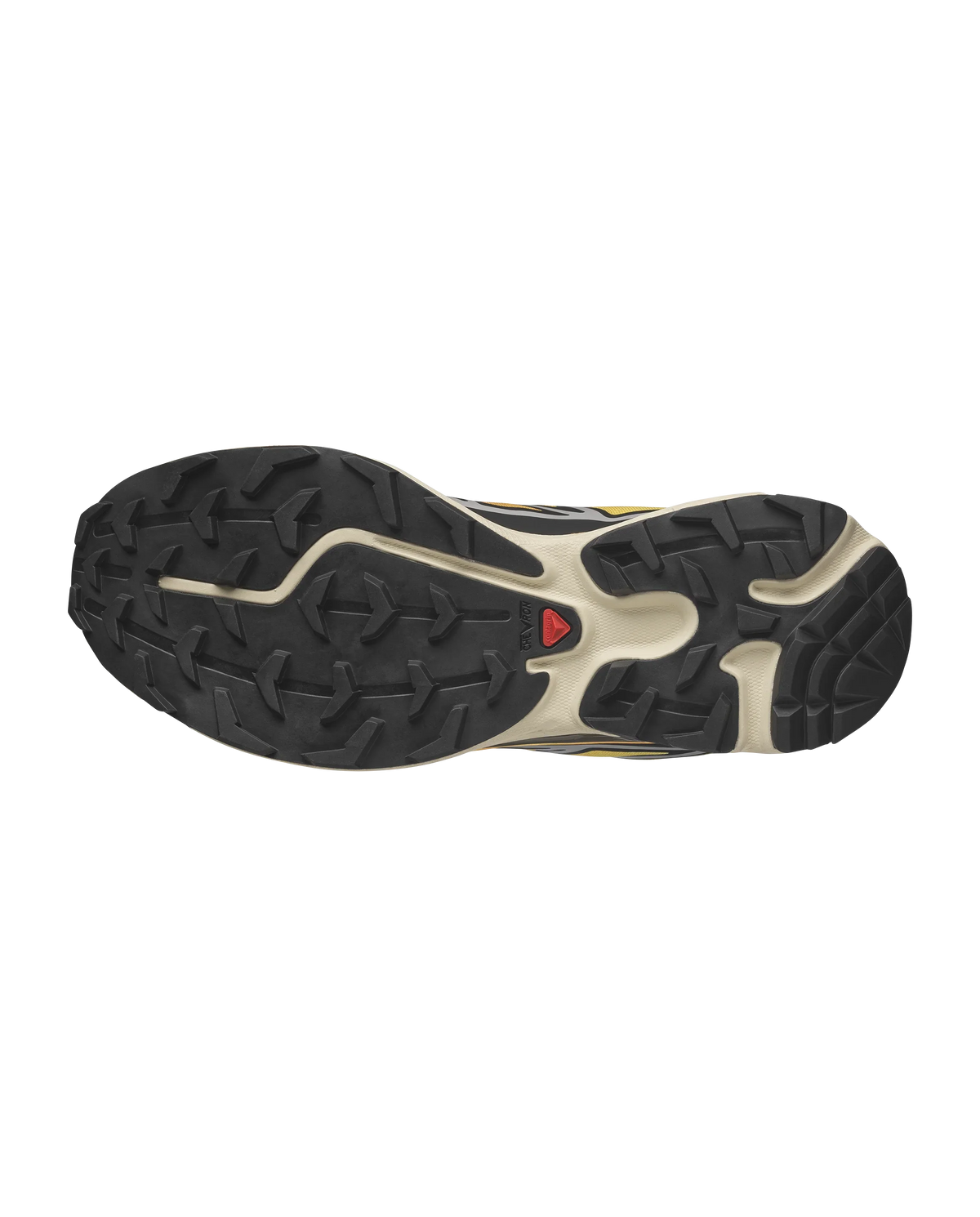 Salomon XT-6 Trainers in Black and Orange