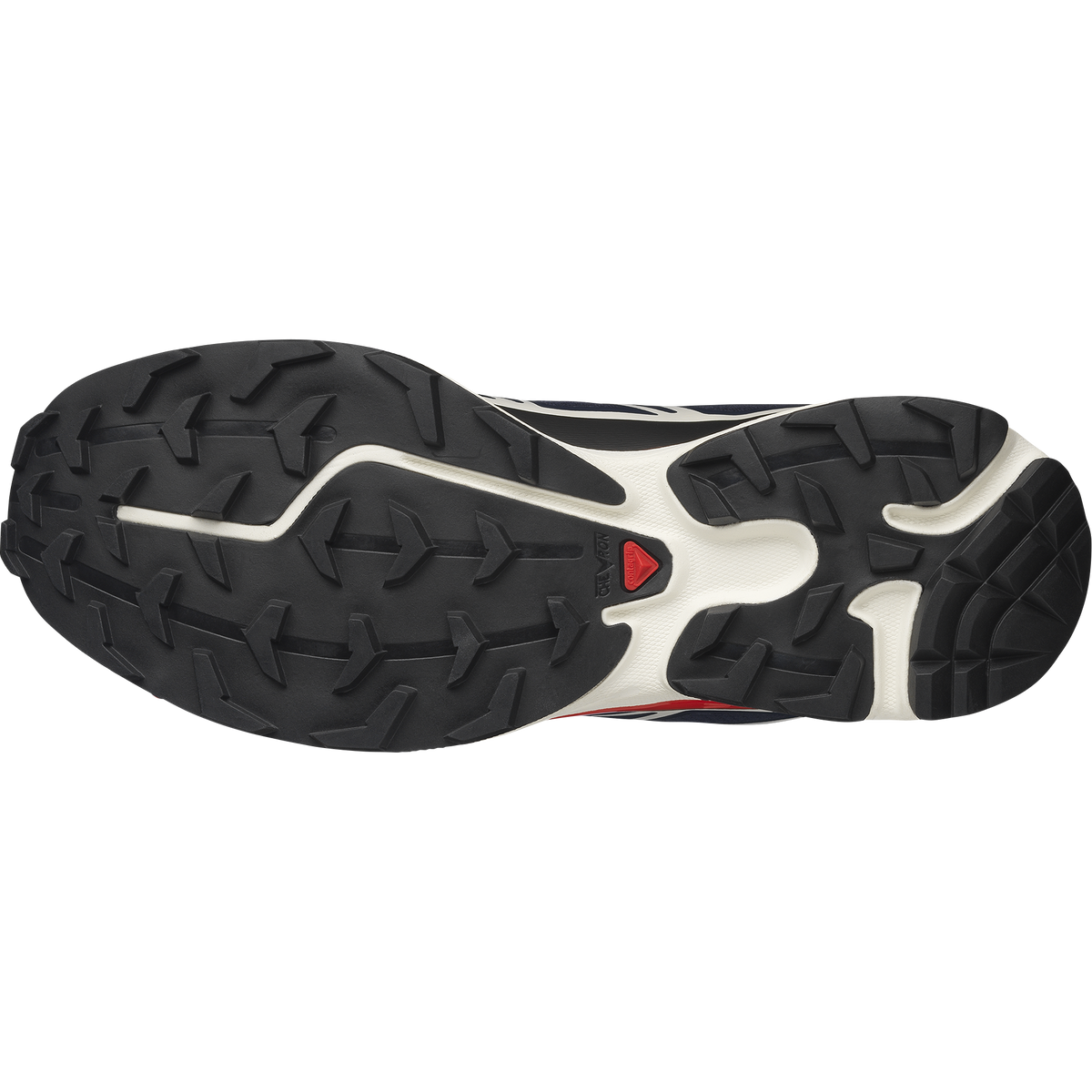 Salomon XT-6 Unisex Trainers in Vanilla Ice and Black