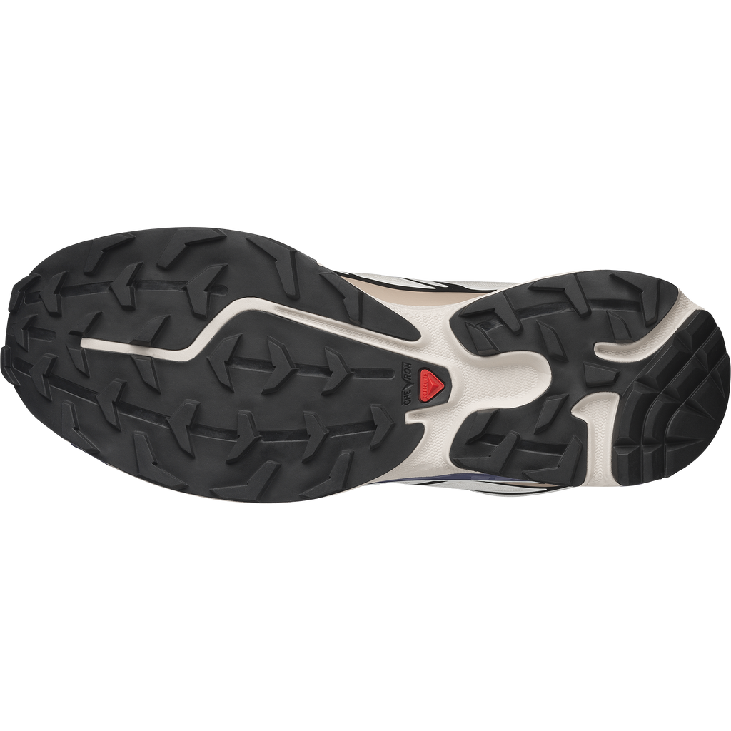 Salomon XT-6 Unisex Trainers in Vanilla Ice and Black
