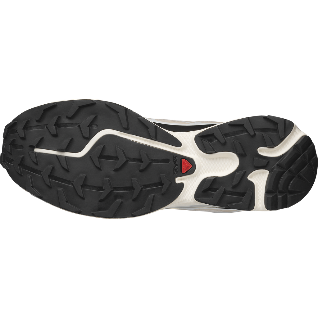 Salomon XT-6 Unisex Trainers in Rainy Day, Black and White