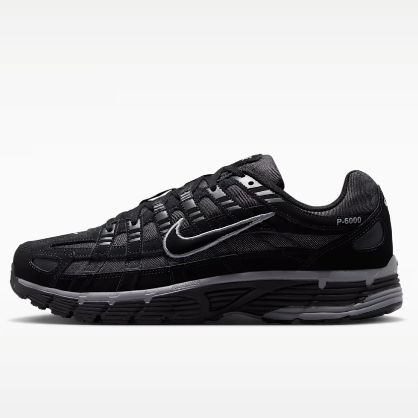 Nike P-6000 Trainers in Black and Anthracite