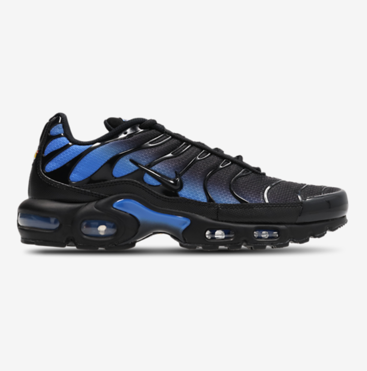 Nike Air Max TN Tuned 1 Trainers in Black-Black-Blue Crystal