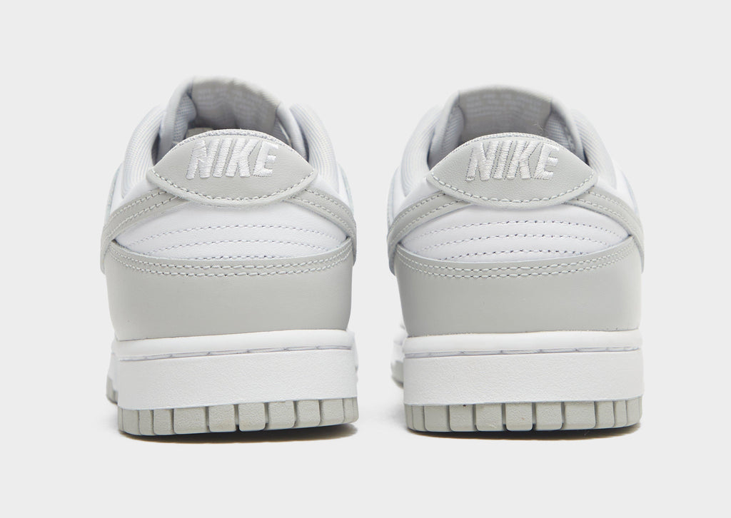 Nike Dunk Low Trainers in White and Grey Fog