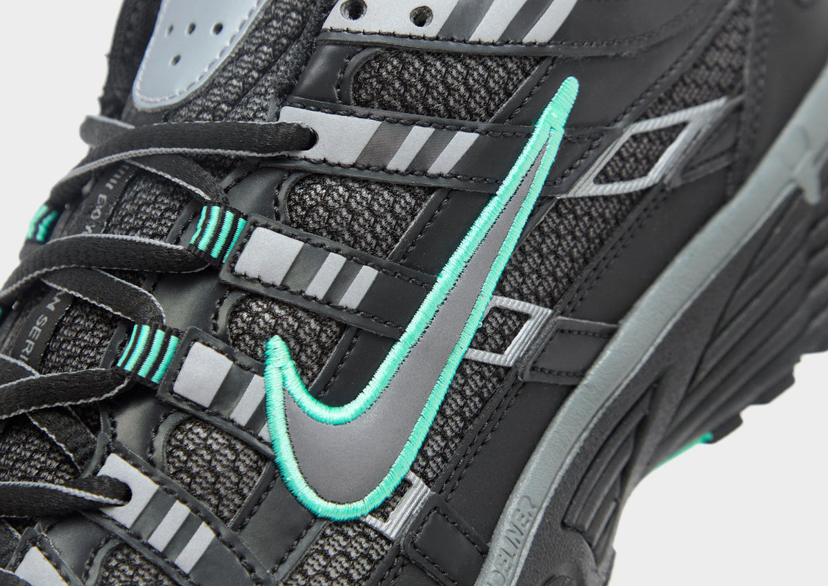 Nike P-6000 Trainers in Black/Grey/Hyper Turquoise