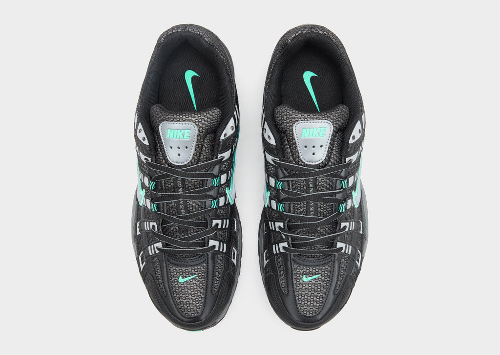 Nike P-6000 Trainers in Black/Grey/Hyper Turquoise