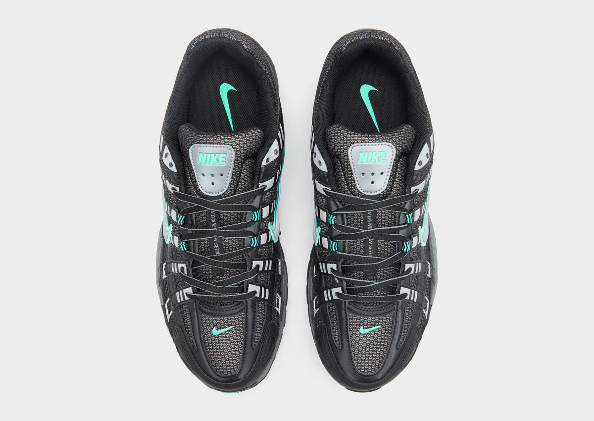 Nike P-6000 Trainers in Black/Grey/Hyper Turquoise