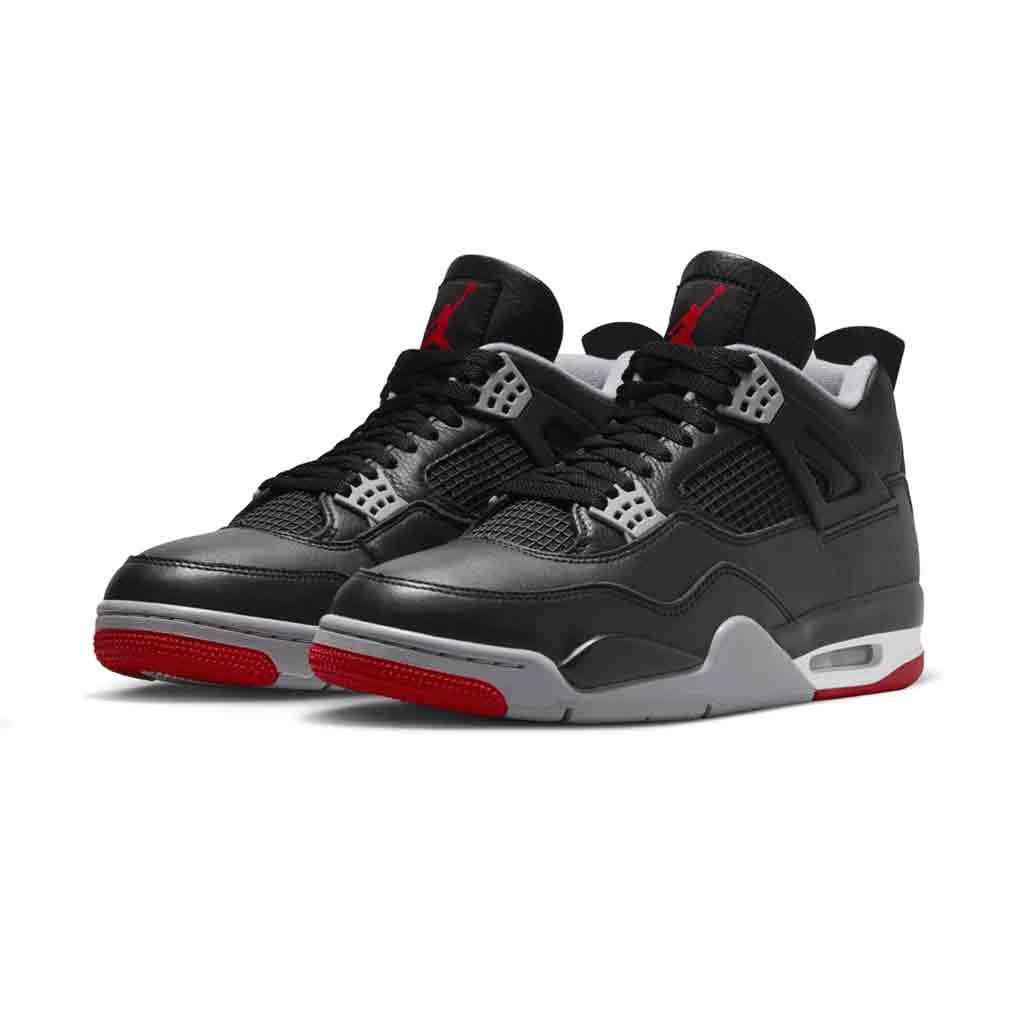 Air Jordan 4 Retro Trainers in Bred Reimagined
