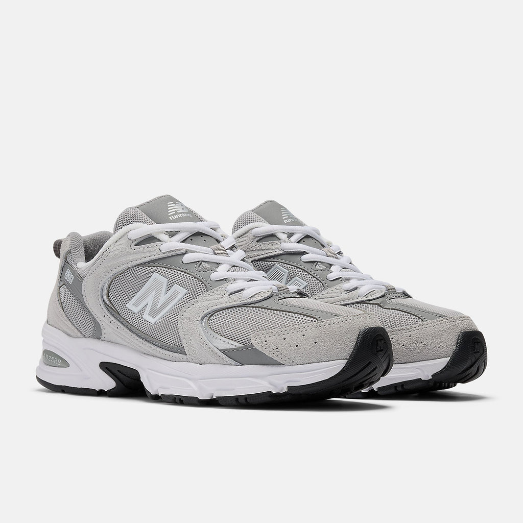 New Balance 530 in Raincloud with Shadow Grey and Silver Metallic