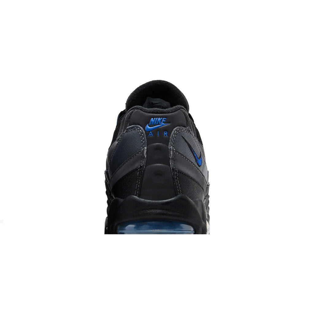Nike Air Max 95 Big Bubble Trainers in Black and Game Royal