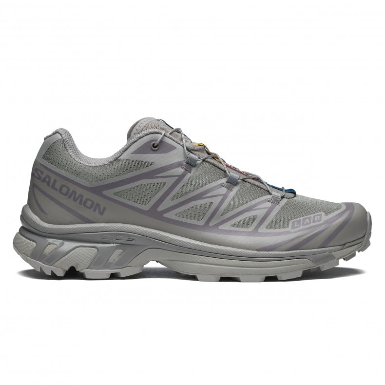 Salomon XT-6 Unisex Trainers in Ghost Gray