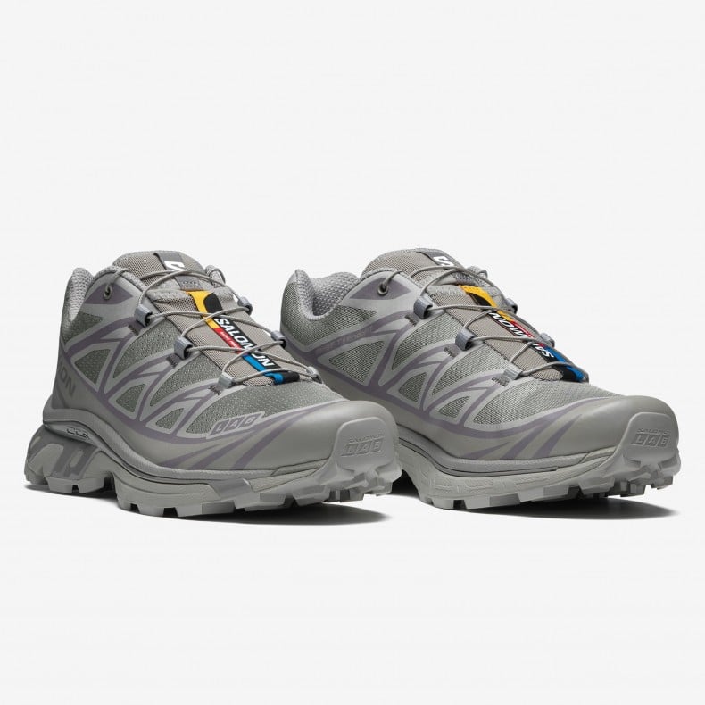 Salomon XT-6 Unisex Trainers in Ghost Gray