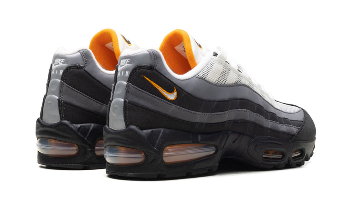Nike Air Max 95 OG Big Bubble Trainers in Black and Bright Ceramic