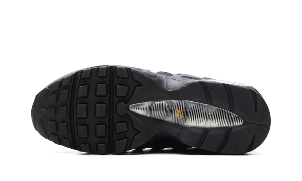 Nike Air Max 95 OG Big Bubble Trainers in Black and Bright Ceramic
