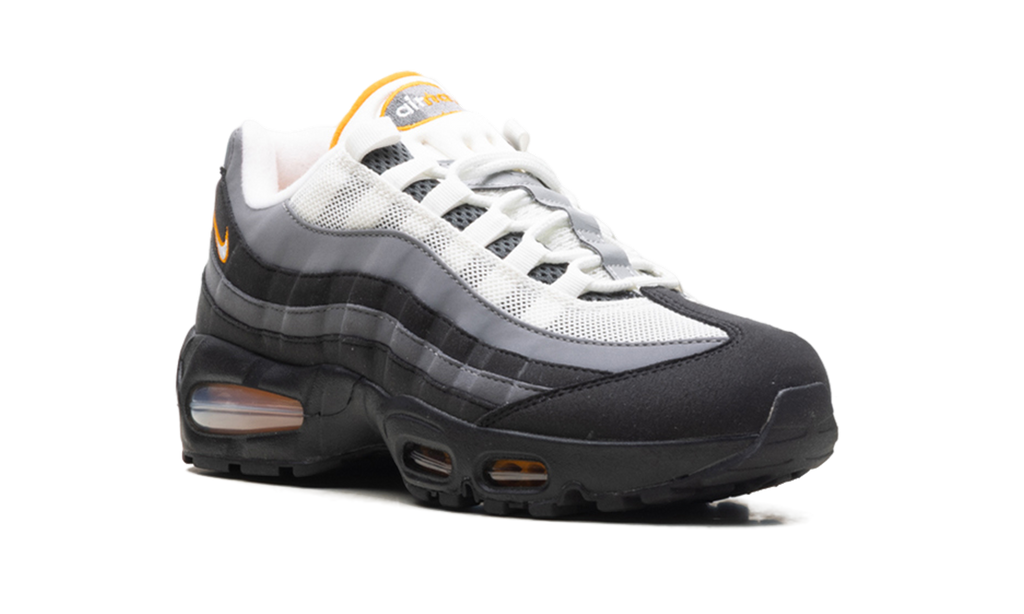Nike Air Max 95 OG Big Bubble Trainers in Black and Bright Ceramic