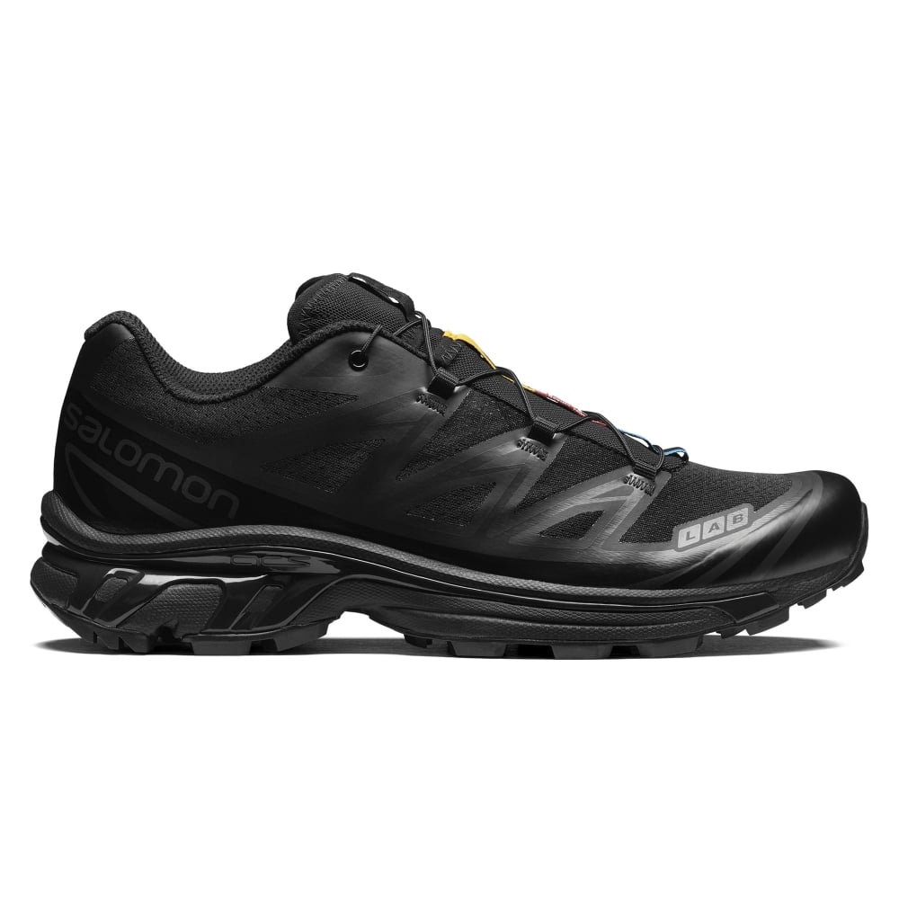 Salomon XT-6 Unisex Trainers in Black and Phantom