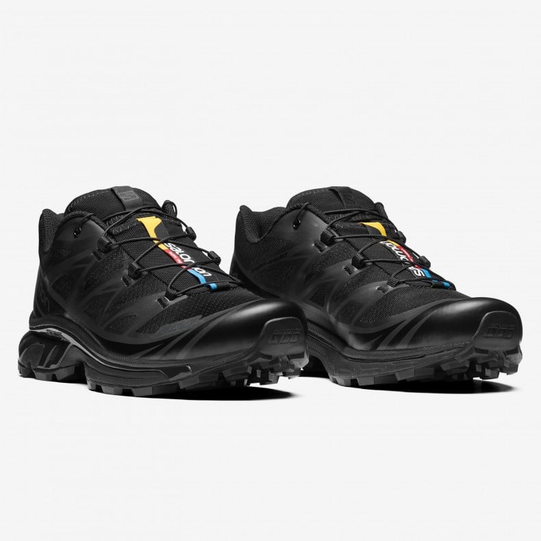 Salomon XT-6 Unisex Trainers in Black and Phantom