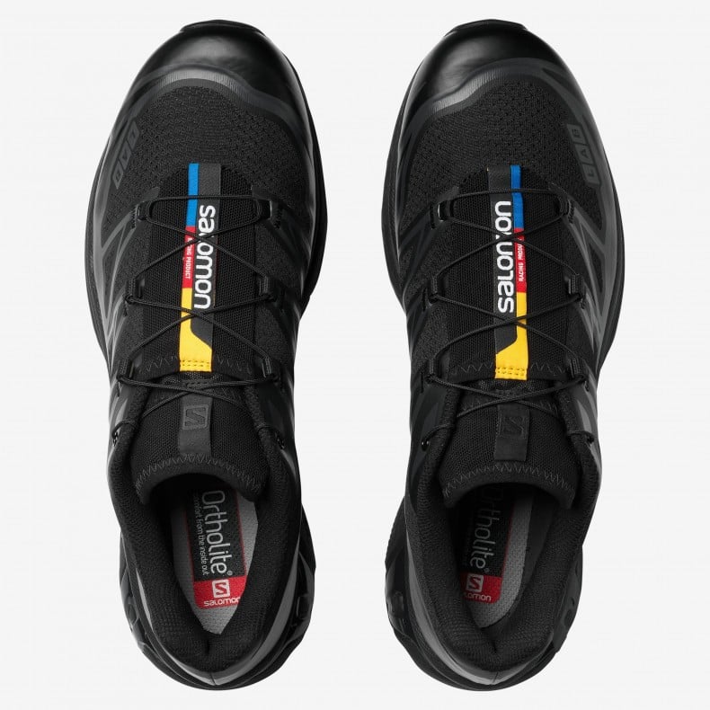 Salomon XT-6 Unisex Trainers in Black and Phantom