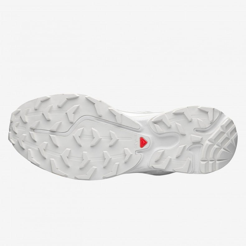 Salomon XT-6 Unisex Trainers in White and Lunar Rock